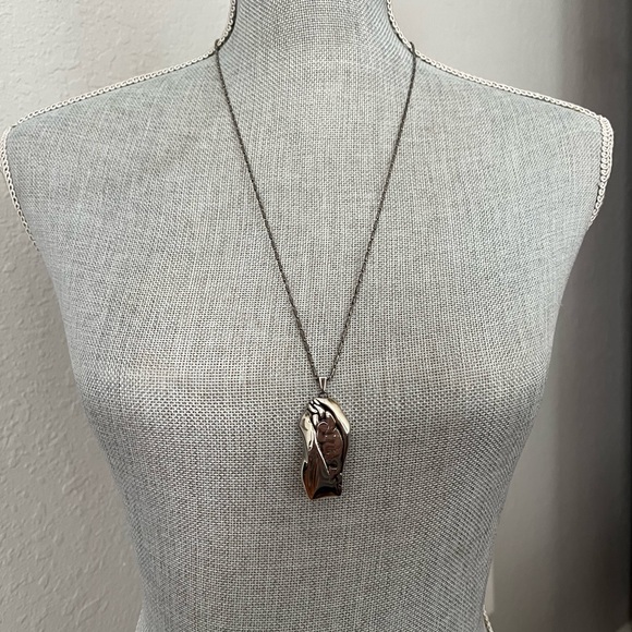 Alexander McQueen Silver Molten Necklace - Picture 3 of 12